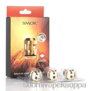 Vape Suomi Smok Tfv8 Baby V2 Vaihtokelat 0.2ohm Baby V2 A2 Kaksoiskelat (kulta)