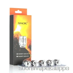 Vape Suomi Smok Tfv8 Vauvanvaihtokelat 0.6ohm V8 Baby-q2 Dual Core