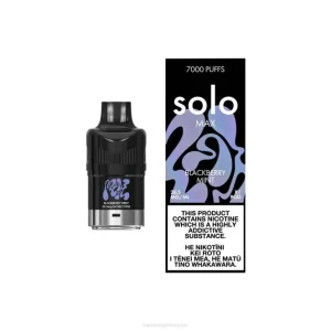 Vape Suomi – Solo MAX pod X4V473 karhunvatukka minttu