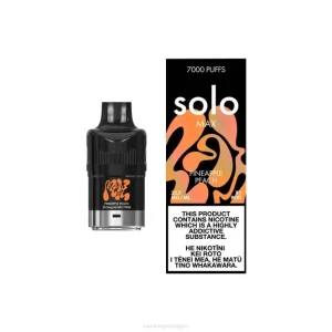 Vape Suomi – Solo MAX pod X4V485 ananas persikka