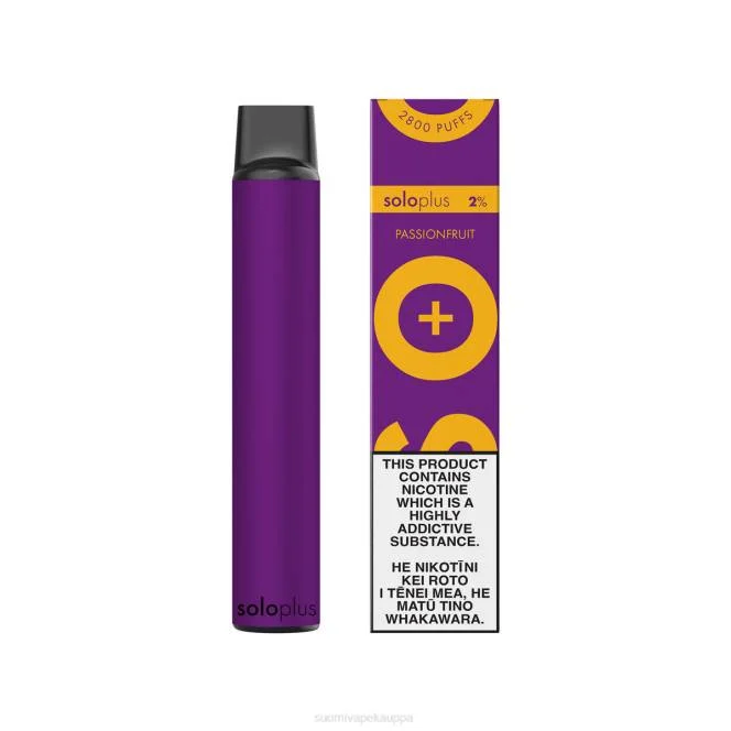 Vape Suomi – Solo Plus kertakäyttöinen vape X4V429 passionhedelmä