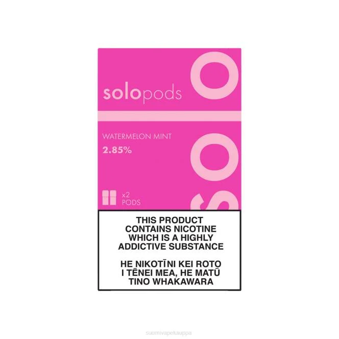 Vape Suomi – Solo vaihtokotelo 2 kpl X4V461 vesimeloni minttu