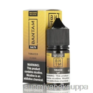 Vape Suomi Tupakkasuolat – Bantam Vape – 30ml 36mg