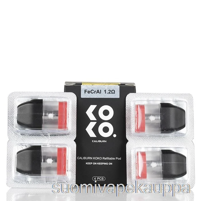 Vape Suomi Uwell Caliburn Vaihtokotelot 1.2ohm Caliburn Koko Podit
