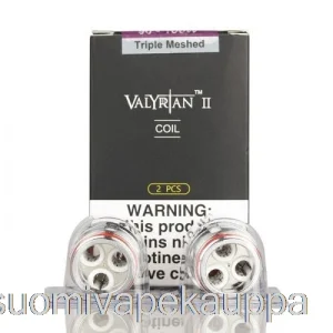 Vape Suomi Uwell Valyrian Ii 2 Vaihtokelaa 0,16 Ohm Un2-3 Kolminkertainen Verkkokela