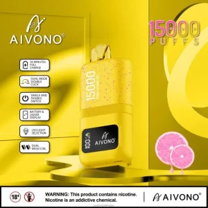 Vape Suomi – vaaleanpunainen sitruunajää Aivono AIM magic 15 000 0B8L61