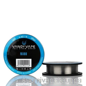 Vape Suomi Vandy Vape Erikoislankakelat Ni80 – 28ga – 30ft – 4,4 Ohm
