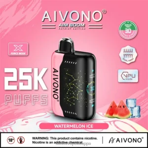 Vape Suomi – vesimeloni jäätä Aivono AIM BOOM 25 000 0B8L353