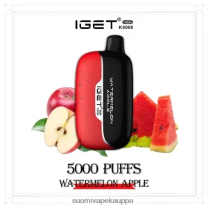 Vape Suomi – vesimeloni omena IGET Moon k5000 4422806