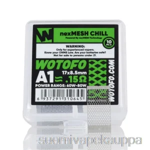 Vape Suomi Wotofo Nexmesh Mesh Vaihtokelat 0,15 Ohm Nexmesh Chill A1