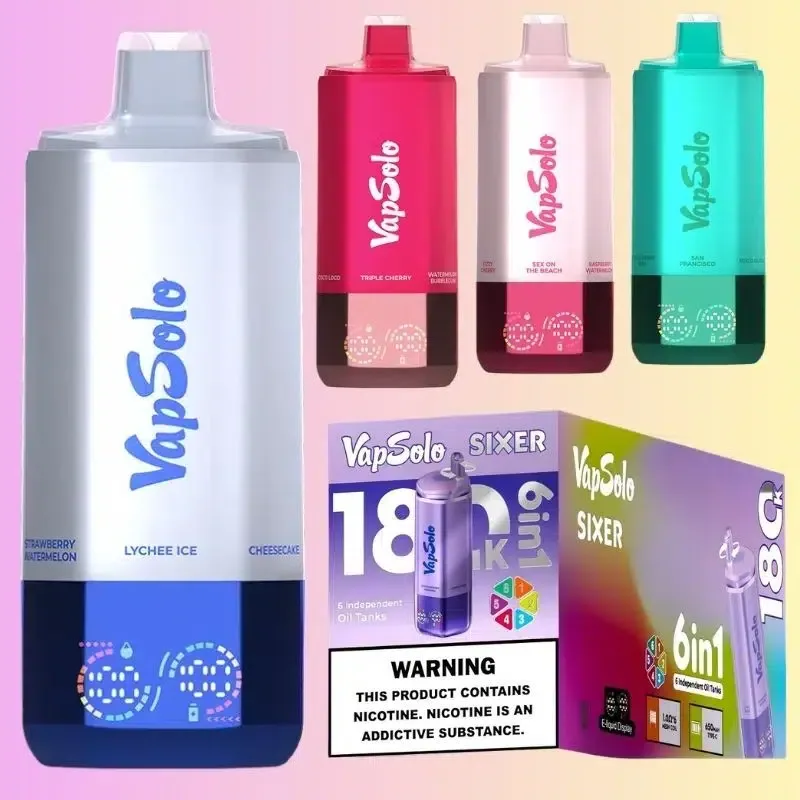 Vapsolo 6in1 180K Puffs
